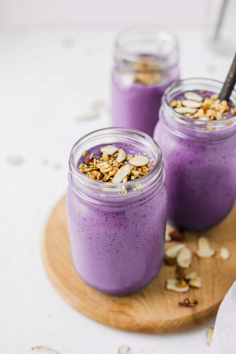 Blueberry Vanilla Protein Shake Recipe